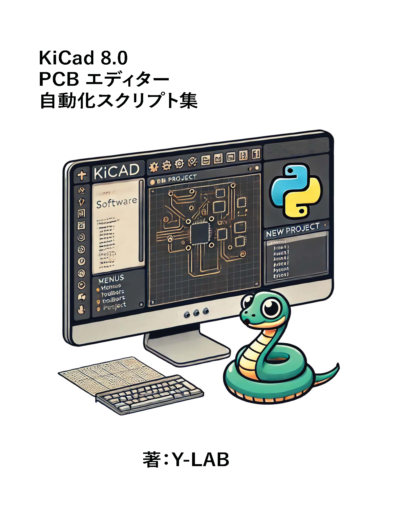 KiCad 8.0PCB エディター⾃動化スクリプト集 正誤表、連絡事項